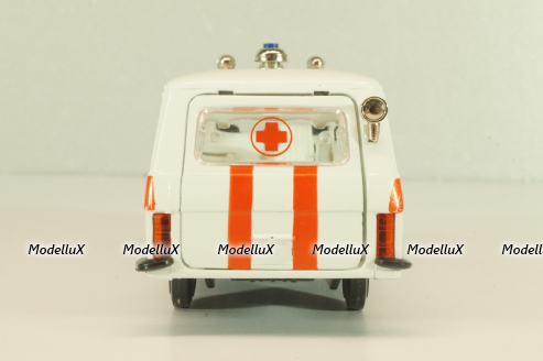 Раф-22031, скорая медицинская помощь, август 88г., Тантал/Радон 1:43