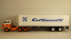 Volvo F89 6x2 c п/п Klegefrance Совтрансавто, TruckTyr 1:43