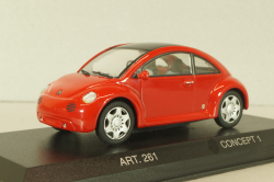 Volkswagen New Beatle 1994 Concept 1, red, ART.261, Detail Cars 1:43
