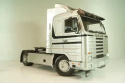 Scania 143M 500 Streamlinie 1995, tractor, silver/black, RK180103, Road Kings 1:18