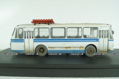Лаз-695Н "уставший", бело-синий, Improved Models 1:43