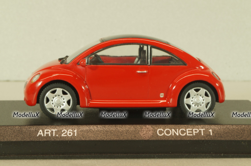 Volkswagen New Beatle 1994 Concept 1, red, ART.261, Detail Cars 1:43