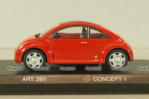 Volkswagen New Beatle 1994 Concept 1, red, ART.261, Detail Cars 1:43