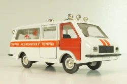 Раф-22031, скорая медицинская помощь, август 88г., Тантал/Радон 1:43