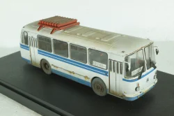 Лаз-695Н "уставший", бело-синий, Improved Models 1:43