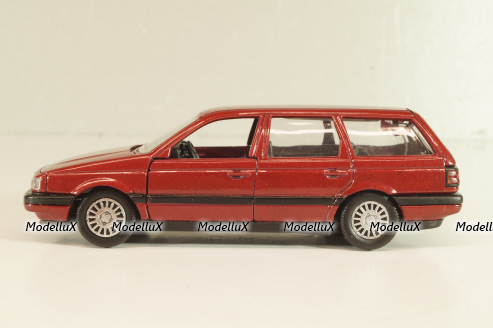 Volkswagen Passat Variant (B3) 1988, red, 1015R, Shabak 1:43