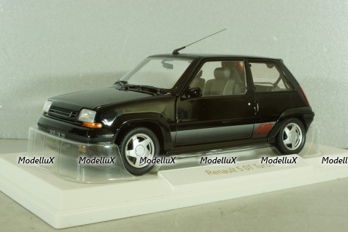 RENAULT R5 Supercinque GT Turbo 1989, black, 185244, Norev 1:18