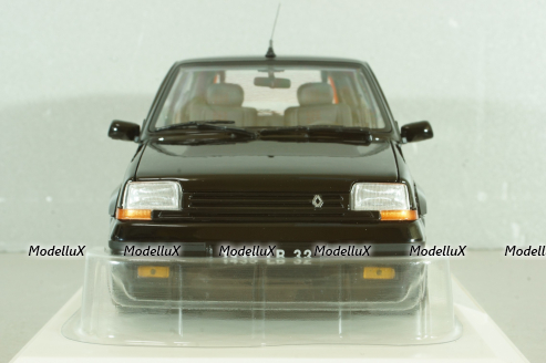 RENAULT R5 Supercinque GT Turbo 1989, black, 185244, Norev 1:18