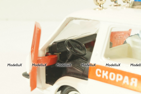 Раф-22031, скорая медицинская помощь, август 88г., Тантал/Радон 1:43