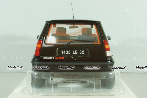 RENAULT R5 Supercinque GT Turbo 1989, black, 185244, Norev 1:18