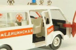 Раф-22031, скорая медицинская помощь, август 88г., Тантал/Радон 1:43