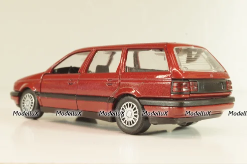 Volkswagen Passat Variant (B3) 1988, red, 1015R, Shabak 1:43