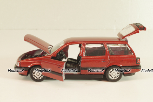 Volkswagen Passat Variant (B3) 1988, red, 1015R, Shabak 1:43