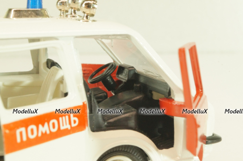 Раф-22031, скорая медицинская помощь, август 88г., Тантал/Радон 1:43