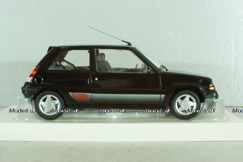 RENAULT R5 Supercinque GT Turbo 1989, black, 185244, Norev 1:18