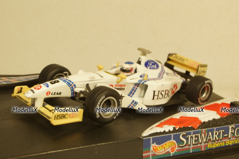 Stewart-Ford SF2 Rubens Barlichello, Hot Wheels 1:43