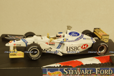 Stewart-Ford SF2 Rubens Barlichello, Hot Wheels 1:43