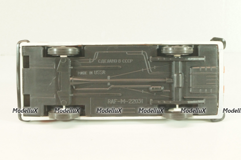 Раф-22031, скорая медицинская помощь, август 88г., Тантал/Радон 1:43