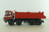 Mercedes 3535 8x4 dump truck, red, NZG 1:43