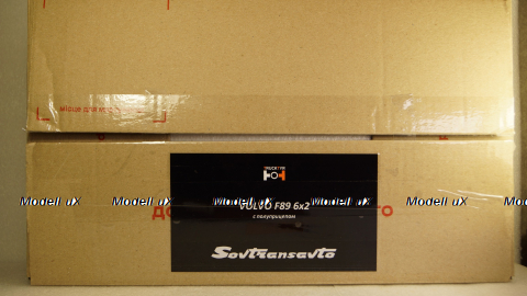 Volvo F89 6x2 c п/п Klegefrance Shoonen, TruckTyr 1:43