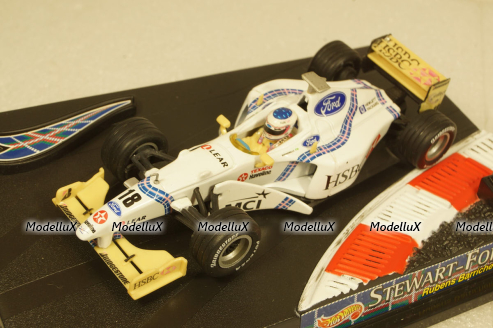 Stewart-Ford SF2 Rubens Barlichello, Hot Wheels 1:43