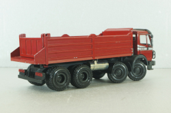 Mercedes 3535 8x4 dump truck, red, NZG 1:43