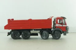 Mercedes 3535 8x4 dump truck, red, NZG 1:43
