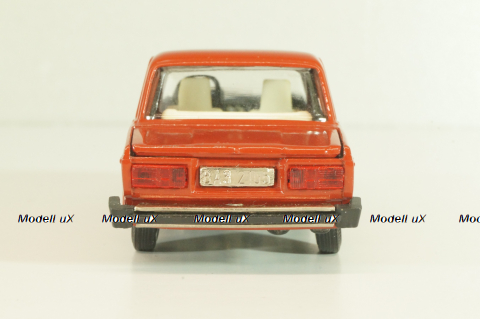 Ваз-2105 А39, красный, август 86г., Тантал/Радон 1:43