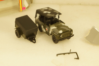 Уаз-469 с прицепом, чумной, Агат 1:43