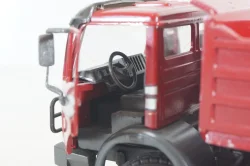 Mercedes 3535 8x4 dump truck, red, NZG 1:43