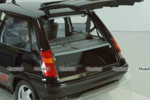 RENAULT R5 Supercinque GT Turbo 1989, black, 185244, Norev 1:18