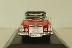 Mercedes 220 SE 3,5 Coupe (W111) 1961, red, 4332, Faller 1:43 