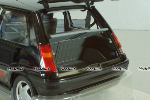 RENAULT R5 Supercinque GT Turbo 1989, black, 185244, Norev 1:18