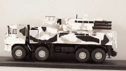 КАМАЗ-6560 ЗРПК 96К6 (Панцирь-С1) камуфляж Арктика, SSM1386 1:43 
