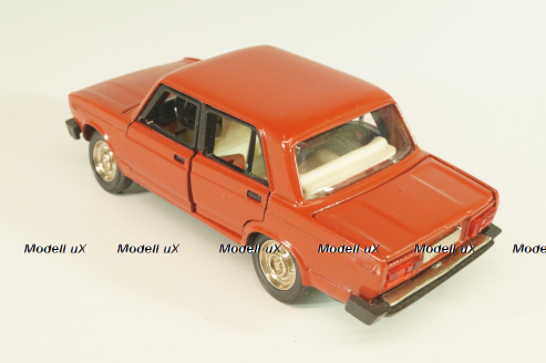 Ваз-2105 А39, красный, август 86г., Тантал/Радон 1:43