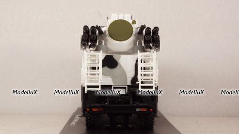 КАМАЗ-6560 ЗРПК 96К6 (Панцирь-С1) камуфляж Арктика, SSM1386 1:43 