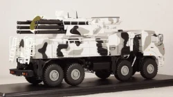 КАМАЗ-6560 ЗРПК 96К6 (Панцирь-С1) камуфляж Арктика, SSM1386 1:43 