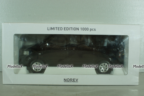 Volkswagen T5 Multivan 2003,black, 188600, Norev 1:18