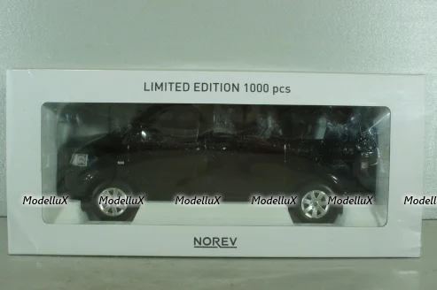 Volkswagen T5 Multivan 2003,black, 188600, Norev 1:18