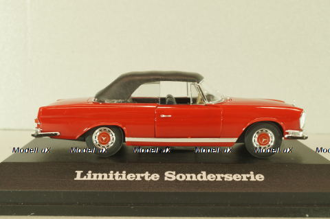 Mercedes 220 SE 3,5 Coupe (W111) 1961, red, 4332, Faller 1:43 