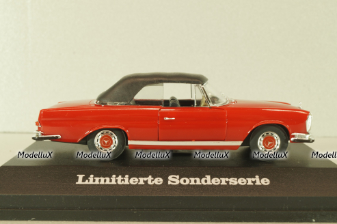 Mercedes 220 SE 3,5 Coupe (W111) 1961, red, 4332, Faller 1:43 