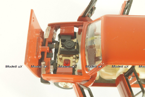 Ваз-2105 А39, красный, август 86г., Тантал/Радон 1:43