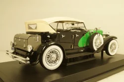 Duesenburg, black/green 1934, 18110bk, Signature Models 1:18