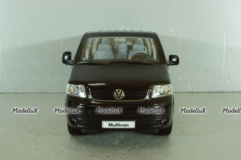Volkswagen T5 Multivan 2003,black, 188600, Norev 1:18