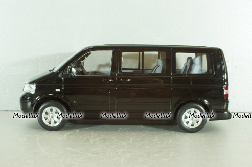 Volkswagen T5 Multivan 2003,black, 188600, Norev 1:18