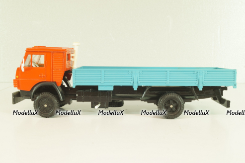 Камаз-5325, красный/синий, Арек  1:43