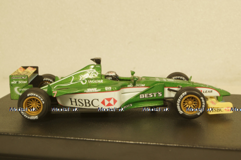 Jaguar R1 #7  Eddie Irvine Formula1, Hot Wheels 1:43