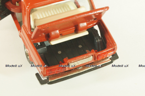 Ваз-2105 А39, красный, август 86г., Тантал/Радон 1:43