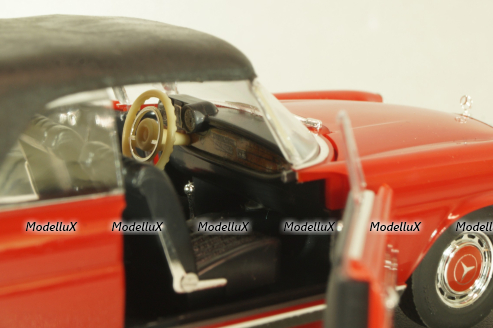 Mercedes 220 SE 3,5 Coupe (W111) 1961, red, 4332, Faller 1:43 