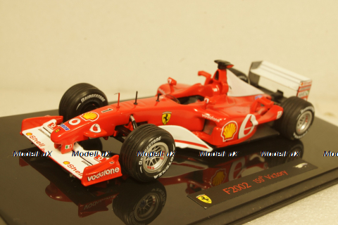 Ferrari F2002 М. Shumaher winner GP Canada  Formula1, Hot Wheels Elite 1:43